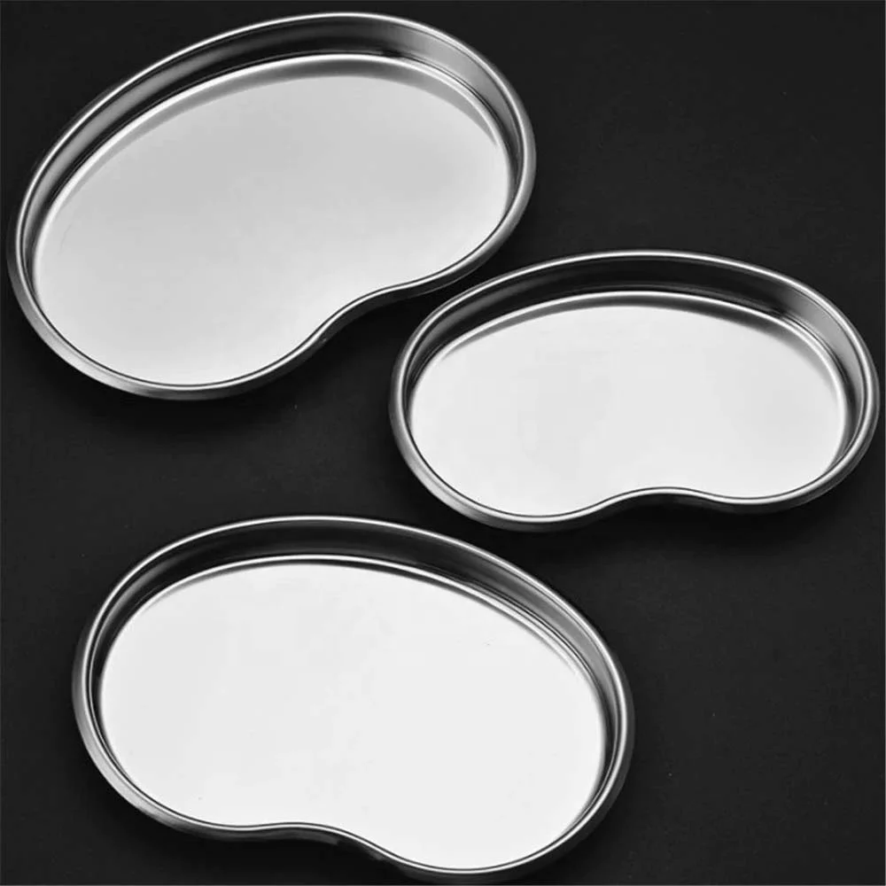 Cosmetic Storage Tray Nail Art Equipment Plate Doctor Surgical Dental Tray Nails Art Tattoo Accessories