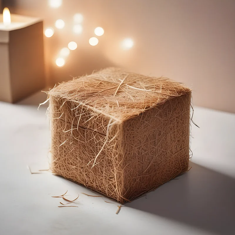 Indonesia Java Golden Brown Coconut Coir Fiber long Natural Home Decoration Coconut Fiber in bulk