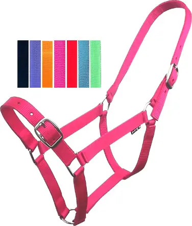 horse equipment bridle equine products horse halter turnout horse accessories bridle yellow nylon halter