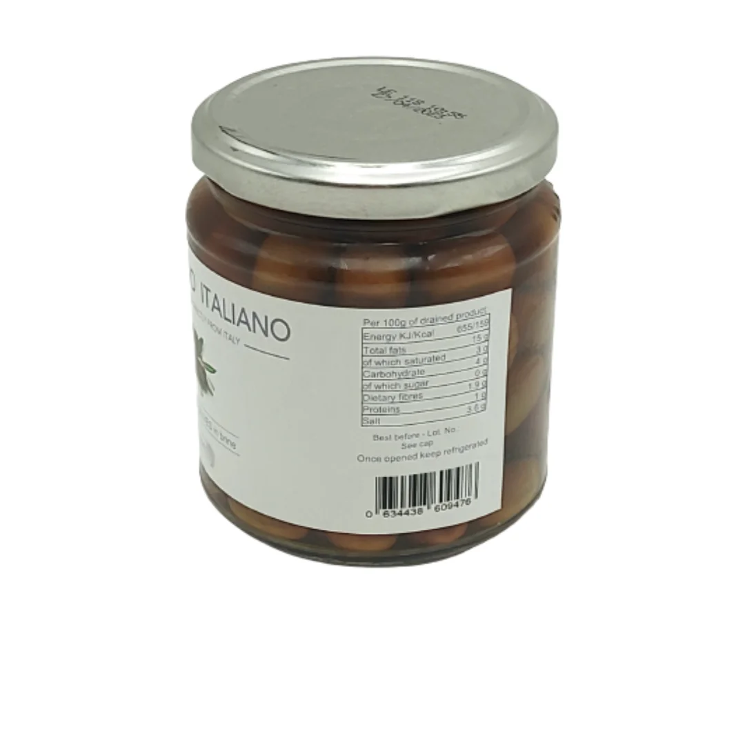 Итальянское производство, высококачественные оливки Leccino в рассоле 3100 мл для роскошных ресторанов и отелей