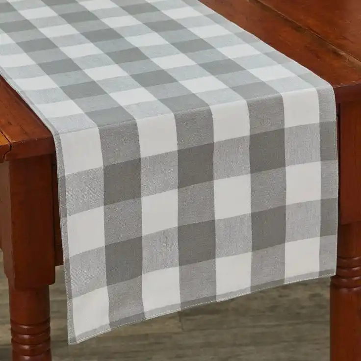 Best Price Online Home Stylish Luxury Dining Decor  Woven Checkered Cotton Table Runners Unique  Designs Buy Now!