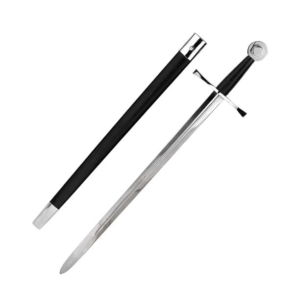 Masonic Knights Templar Regalia Mantles Tunics Swords Equipment Knights Templar Commandery Sword with Black Gold Hilt and Black