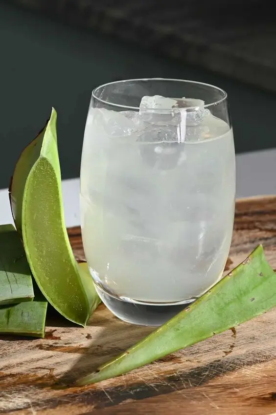 PREMIUM ALOE VERA JELLY / THE MOISTURIZING TOUCH OF NATURE / MADE IN VIETNAM