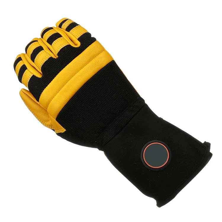 Hot Selling Oil Field Rescue Custom Design Logo Gas And Oil Safety Extrication Drill TPR Industrial Impact Work Mechanic Gloves