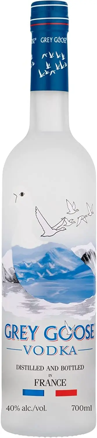 Водка оптом ФРАНЦУЗСКАЯ ВОДКА премиум-класса GREY GOOSE изготовлена из лучших французских сортов пшеницы и натуральных родниковой воды 40% около