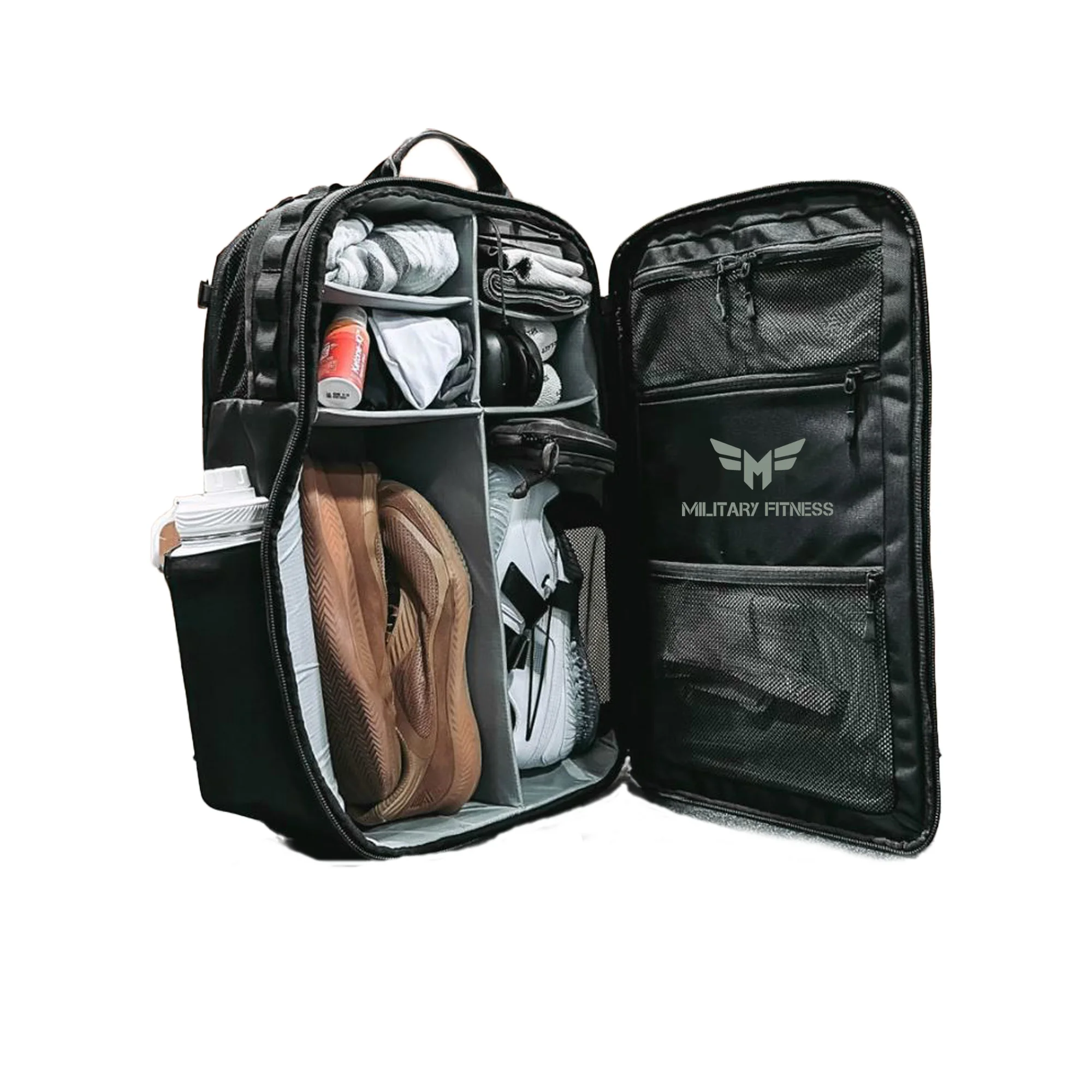 Hot Selling Premium Backpack Tactical Gym Custom Fitness Black Backpack Tactical Adventure Bag Big Storage Capacity Custom Desig