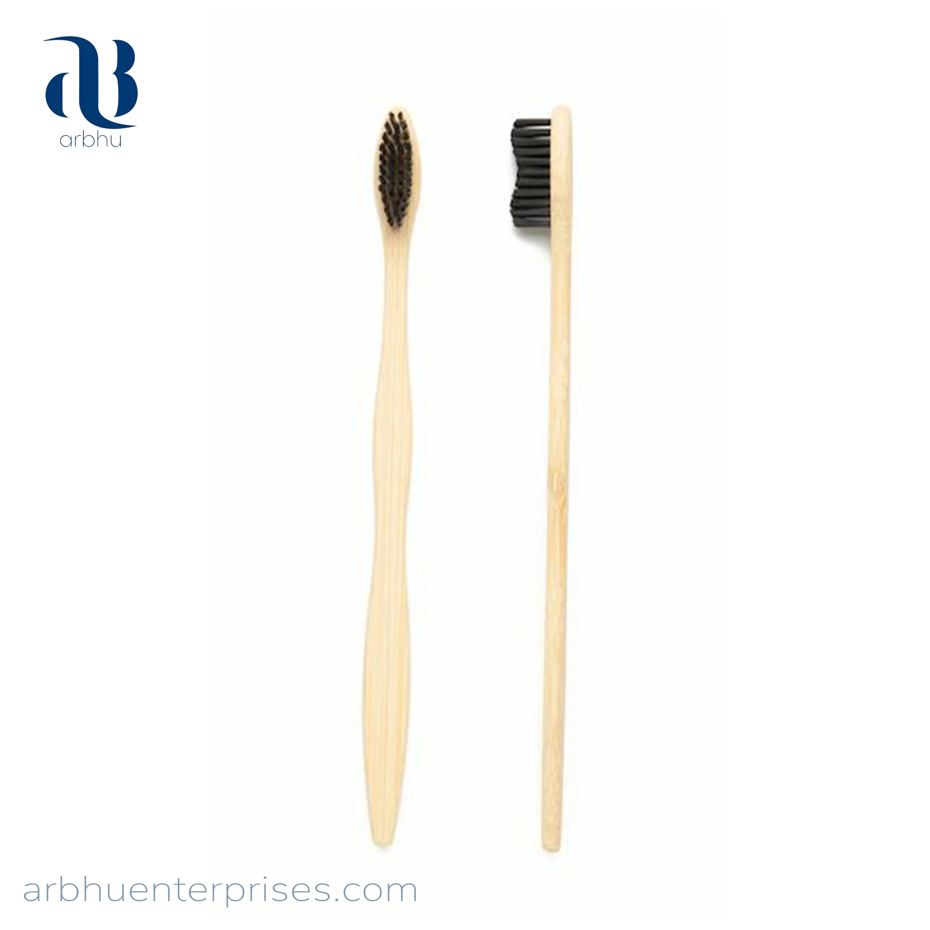 Customized 100% biodegradable eco-friendly soft bamboo toothbrush - Wholesale Disposable Bamboo Colorful Custom Chic Toothbrush