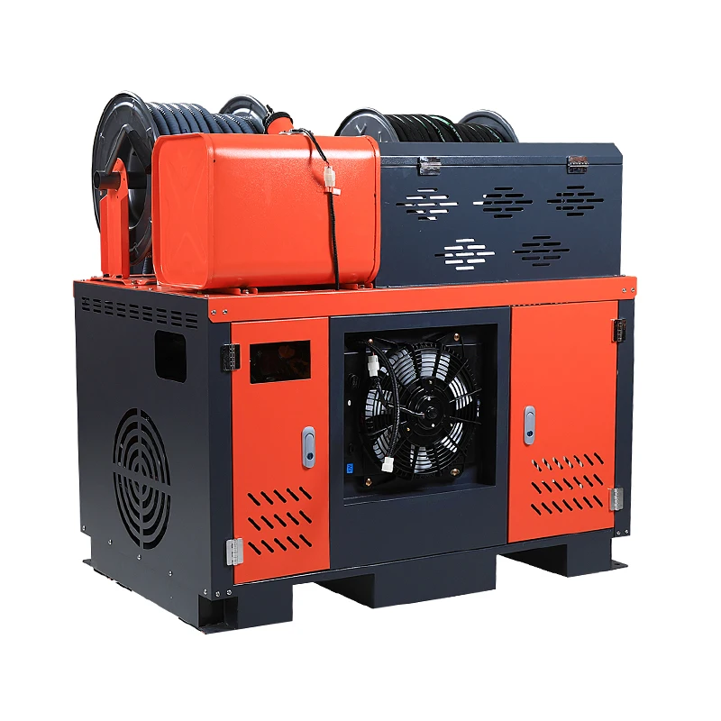 200bar 72lpm Factory Supply High Pressure Cleaner Pipe Cleaner Sewer Cleaning Machine