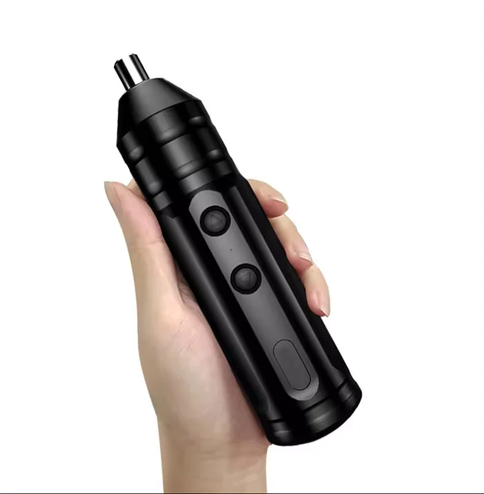 3.7V 1200mah Li-Ion Battery Mini Cordless Electric Screwdriver 75mm Bit with Forward & Reverse Switch for Repair TYPE-C Port