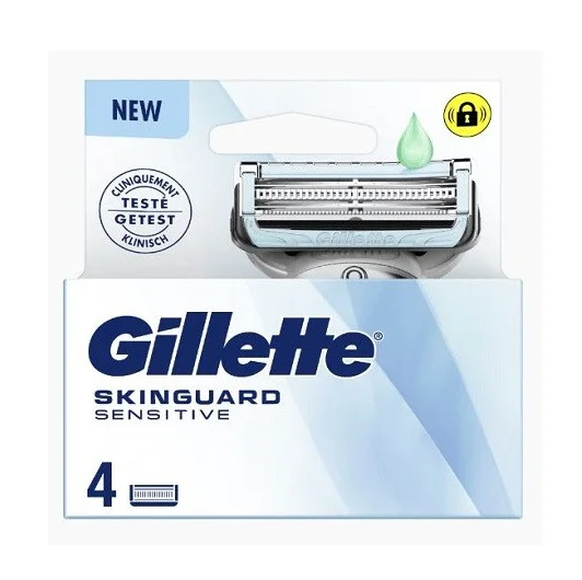 Gillette Skinguard Sensitive Blades Refill 4 Pack