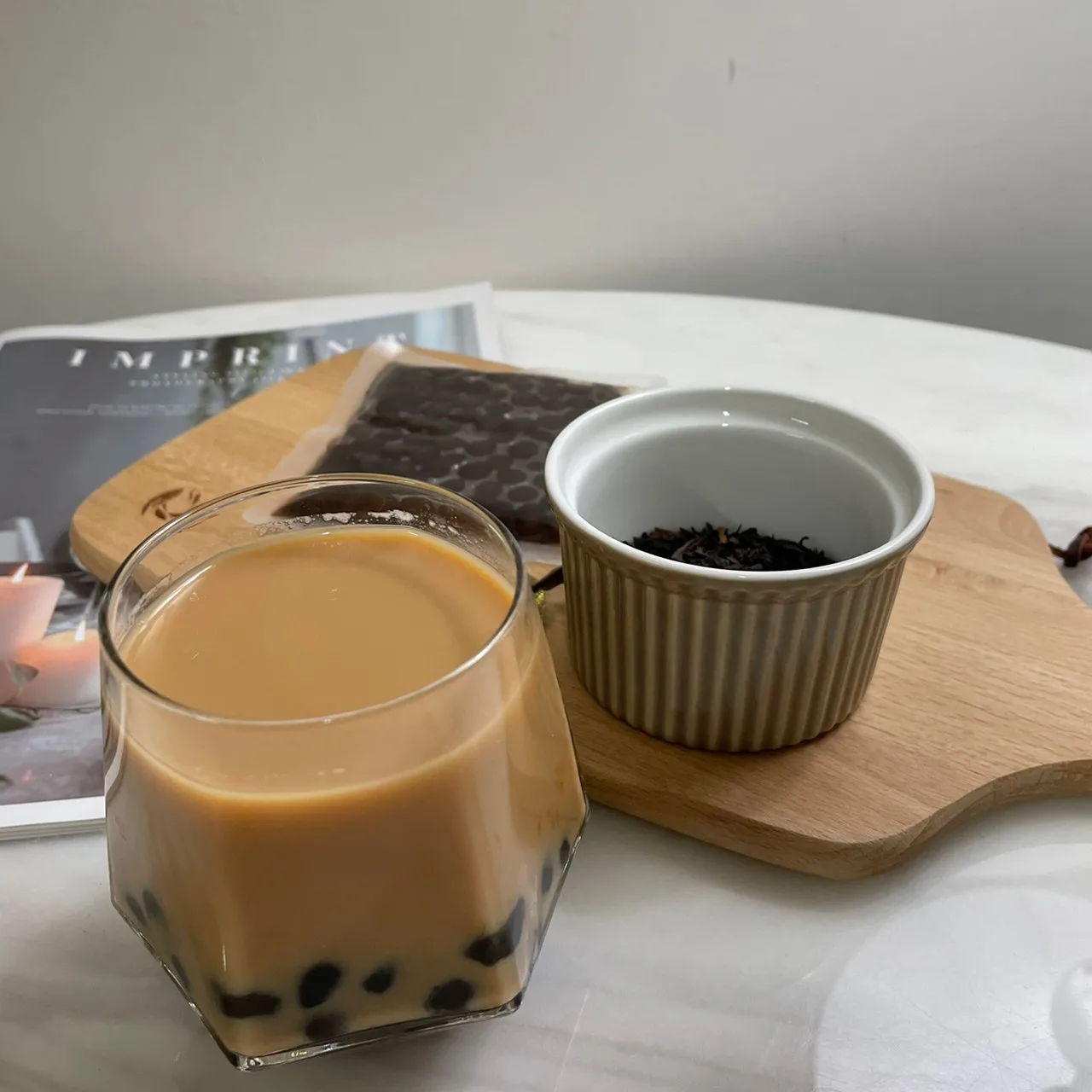 100g Instant bubble tapioca convenient ready to eat brown sugar boba