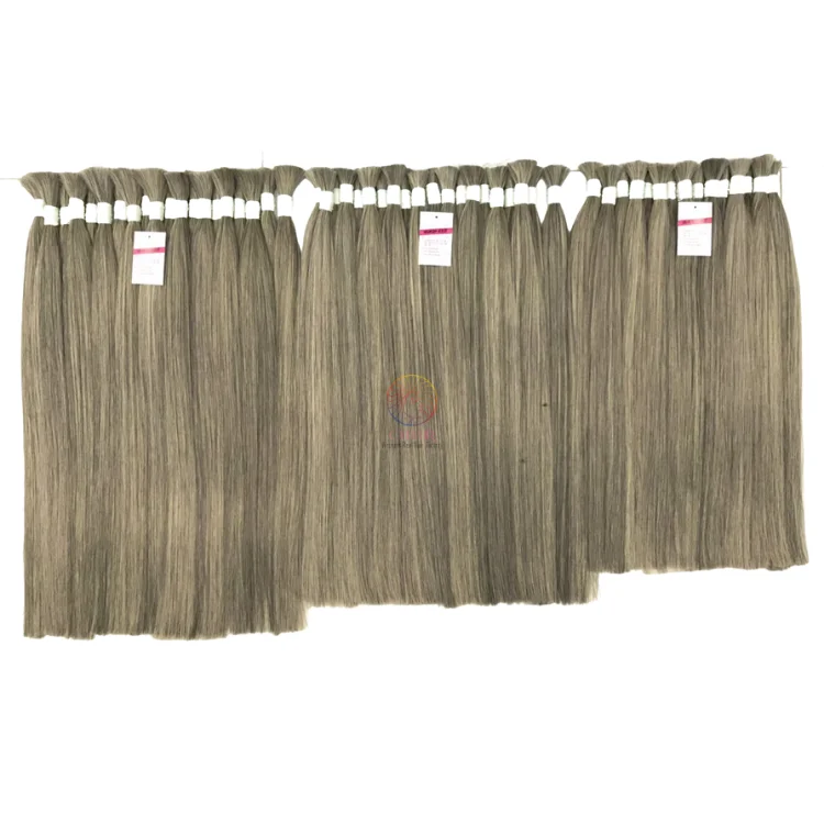 Cabelo Virgem A Granel Atacado Duplo Desenhado 100 Original Cabelo Humano Cuticula Doadora Cabelo Cru Natural Nao Processado