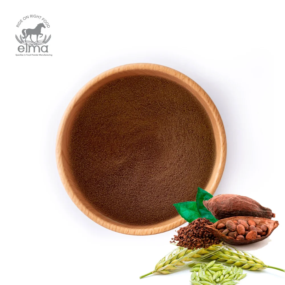 Best Selling Halal Instant Malted Cocoa Powder Hot Chocolate and Energy Cocoa Malt Extract Ready to Mix Oatmeal Beverage