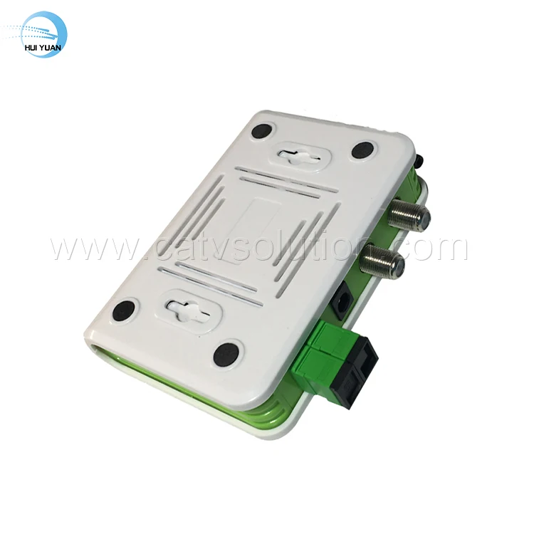 PON ONU  CATV Node Mini FTTH WDM Receiver Triplexer Minimode With Two RF Port Optical Receiver