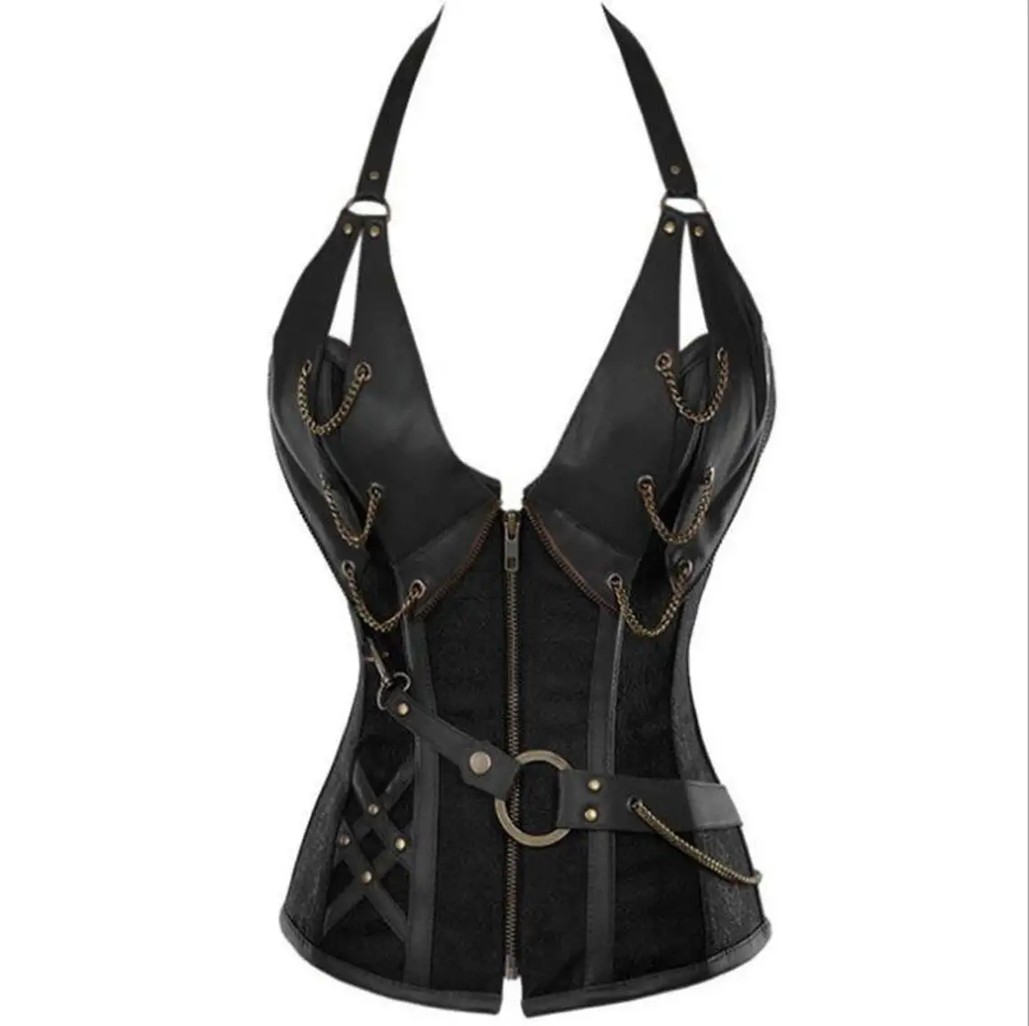 Black Jacquard Pattern Lace Four Season Jacquard Court Women Corset Corset Top Sexy Women Lingerie Top Bodyshapers Corsets