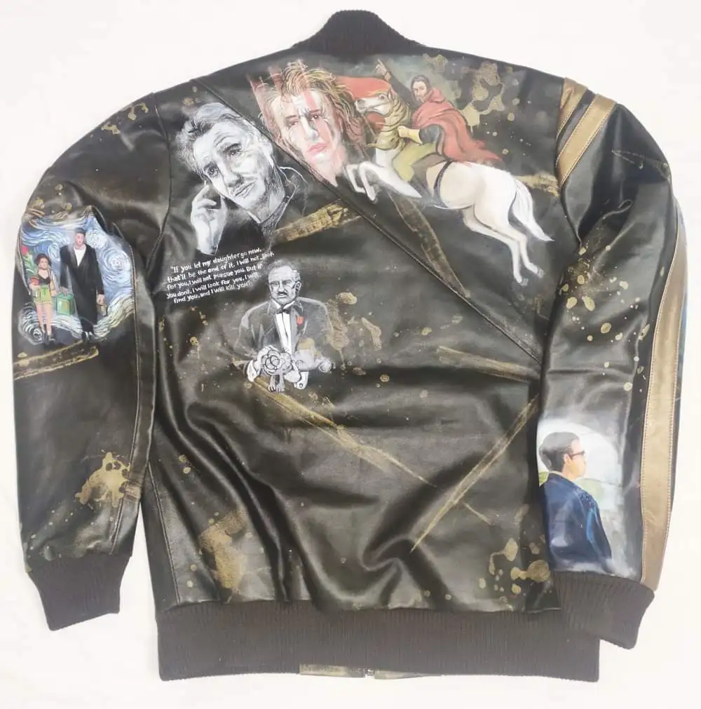 digital sublimation leather jacket Wholesale Fashion Classic Custom Riding Biker Jacket Motorcycle Leather Coat Leather Jacket F