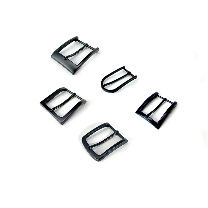 black belt buckle 40mm brass