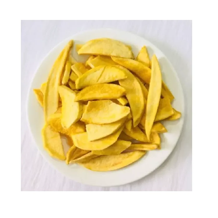 200 300 gram 5kg 20kg Healthy Snack Food Sweet and sour Vacuum fried mango With ISO, HACCP Certification