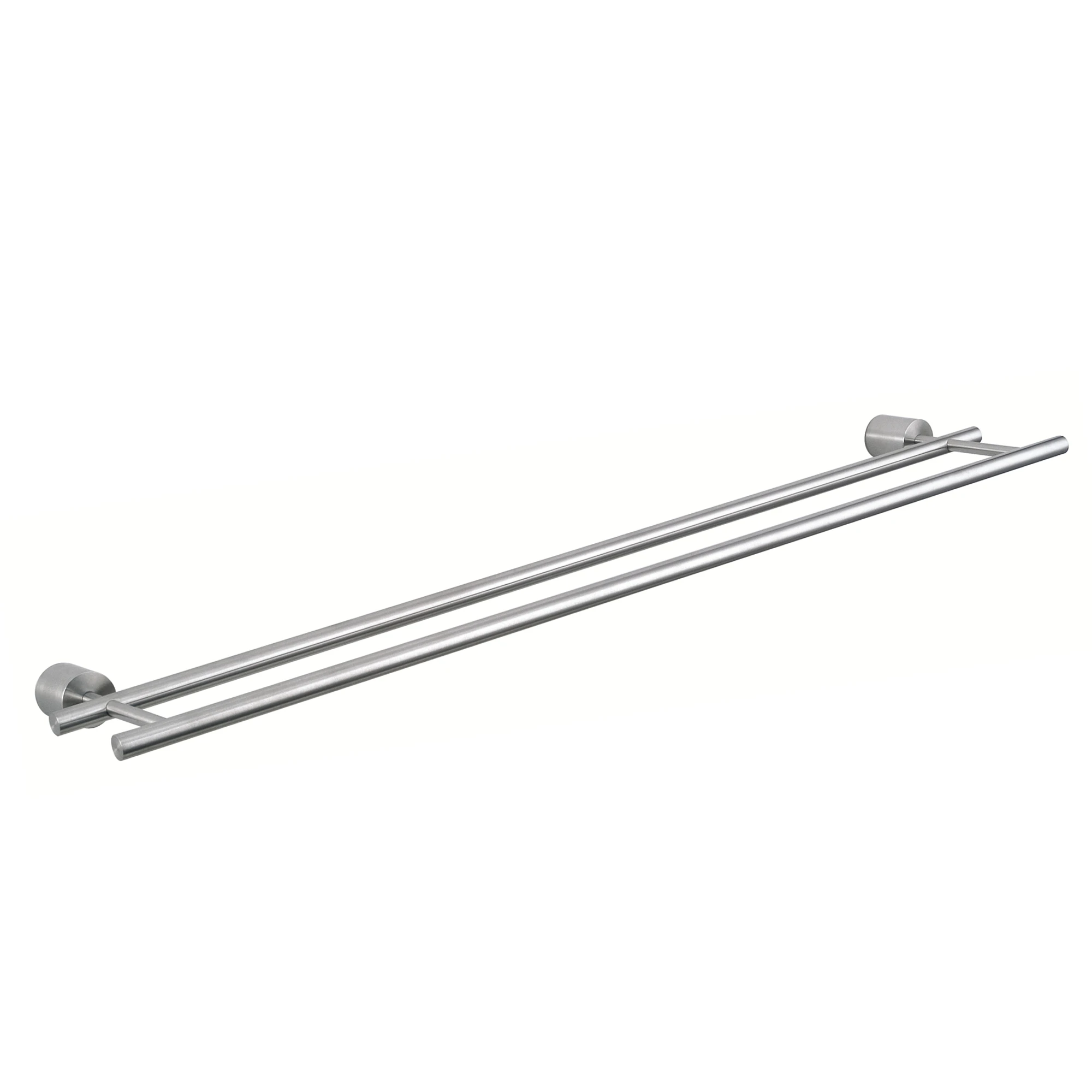 Luxury Bathroom Design Brushed Luxury Square Washroom Decoration Stainless Steel Bath Accessories Bathroom Set