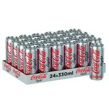 Coca Cola 330ml x 24 pcs Original Taste Carbonated Drink Turkey Halal Beverage Sparkling Fresh