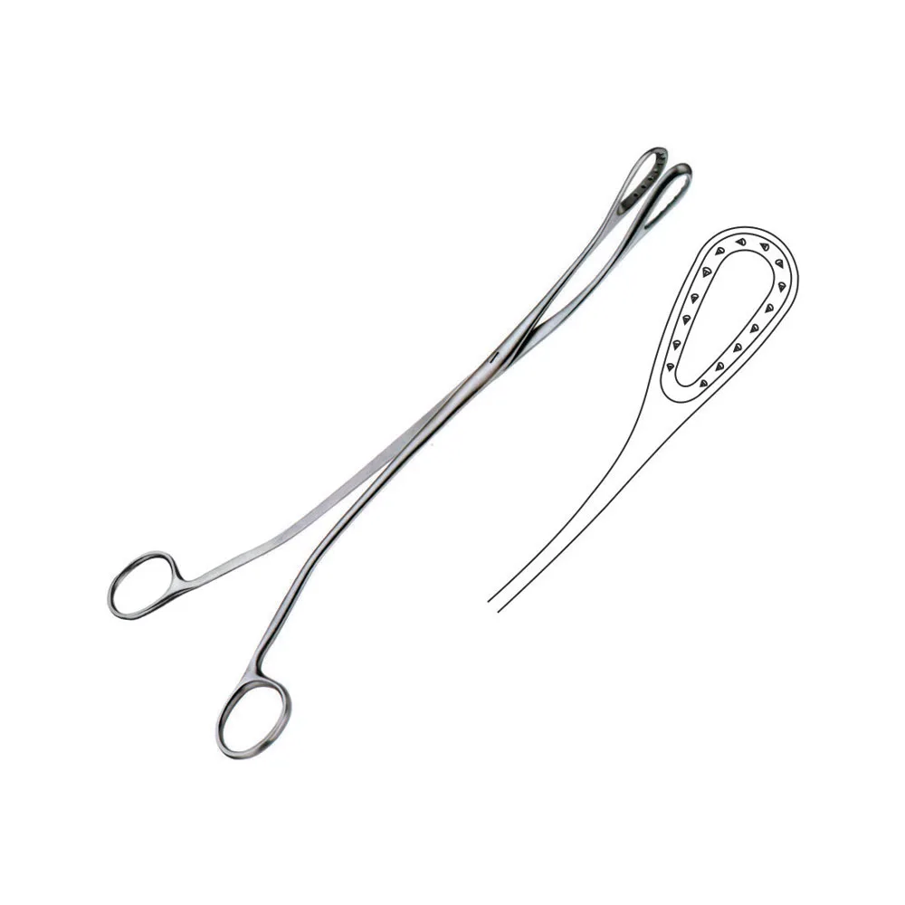 Reasonable Price Bumm Recamier Uterine Curettes, Blunt 24 mm Surgical and Gynecology Surgery Instruments 30-31 cm