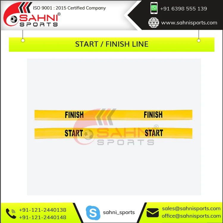 High Quality Kids Play Education and Learning Toys Flexible Poly Strips Start/ Finish Line for Class & Group Activities