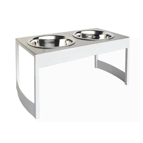 Pets Empire Steel Feeding Bowl for Small Cat and Dog (400 ml) - Set of 3