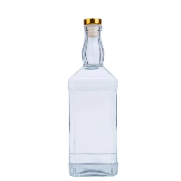 Spirit Glass Bottle Manufacturers Bottles Wholesale 750ml Empty Liquor Glass Bottles With Corks