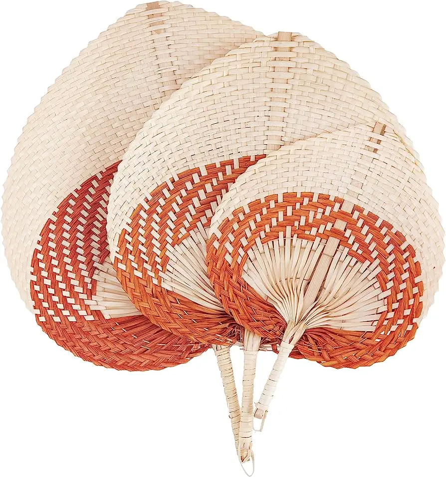HOT SALE - Bamboo Craft Weave Hand Fan - Wholesale Bamboo Rattan Printed Handicraft Fans export worldwide