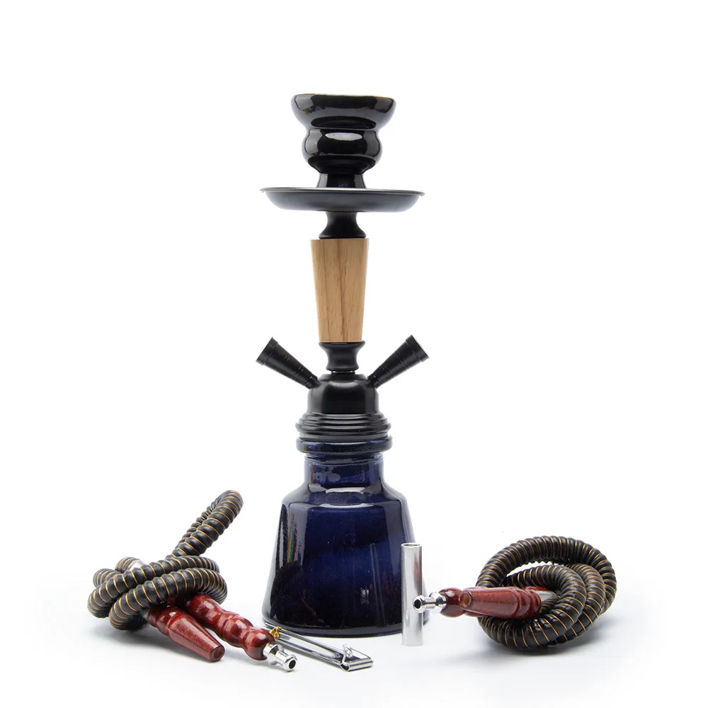 Manufacturing Wholesale Supplies Design Fancy Wholesale Egyptian 2 Pipe Russia Shisha Hookah Portable