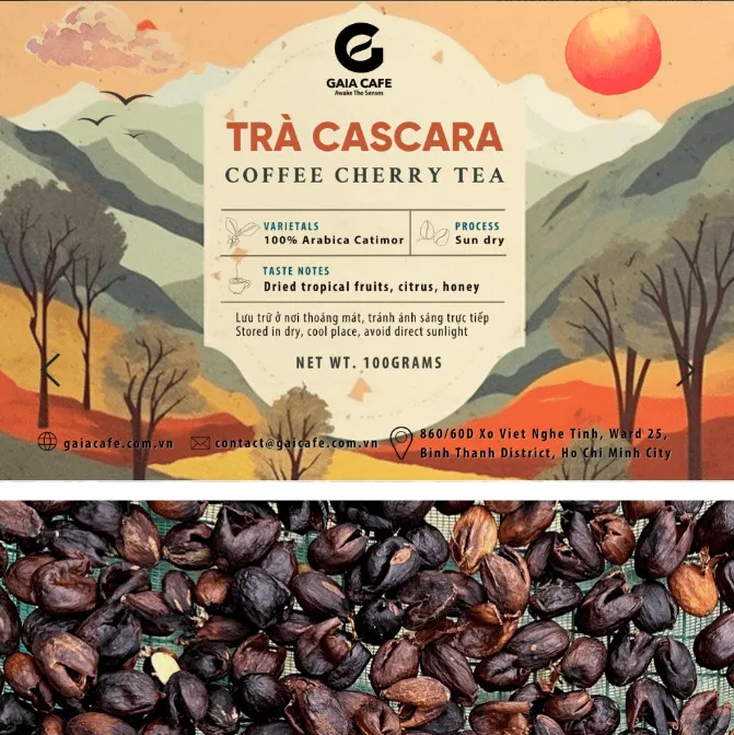 Каскара Чай Кофе вишня кофе Gaia низкая цена Cascara чай Арабика катимор естественная красота и богатство