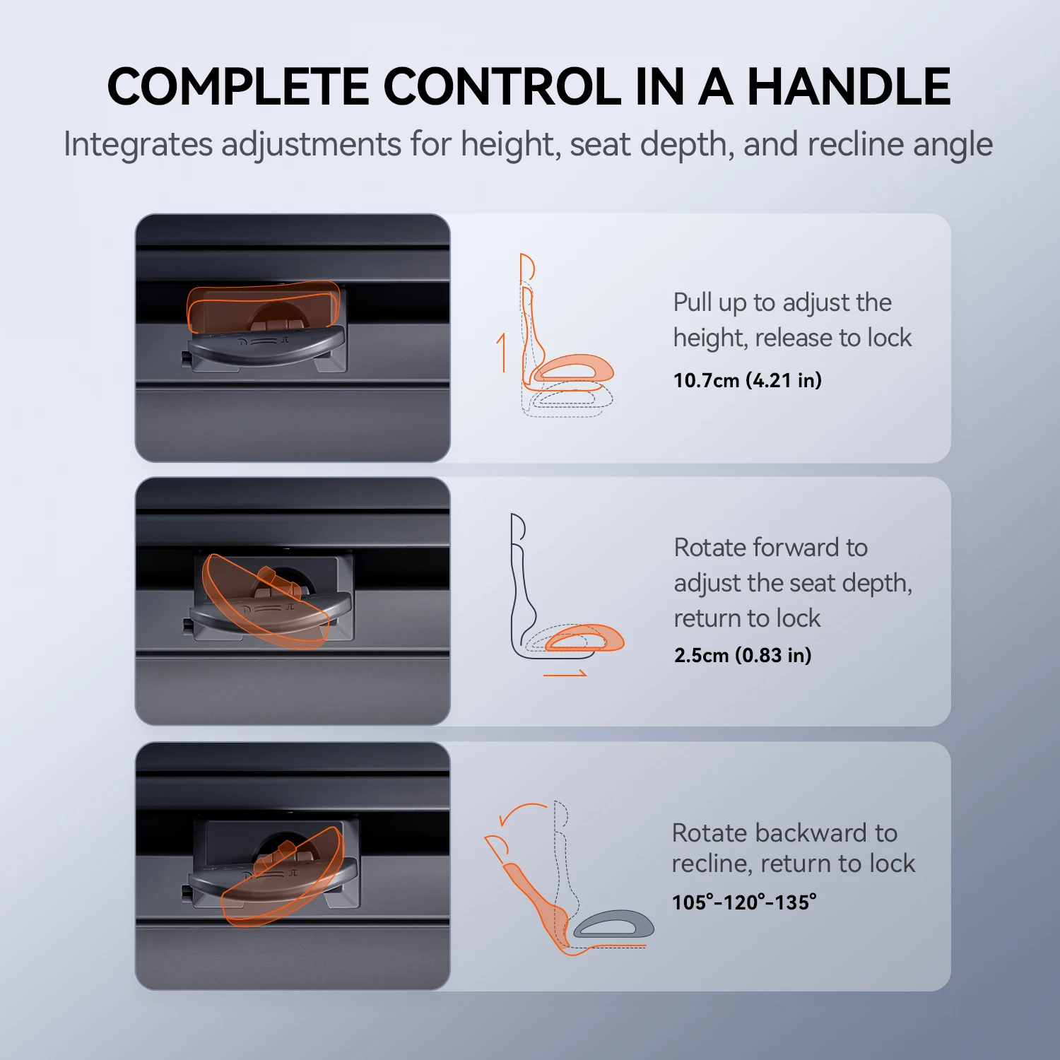 SIHOO C300 Adjustable Comfortable Modern Ergonomic Mesh Office Chair Ergonomic Office Chair With Sliding Seat