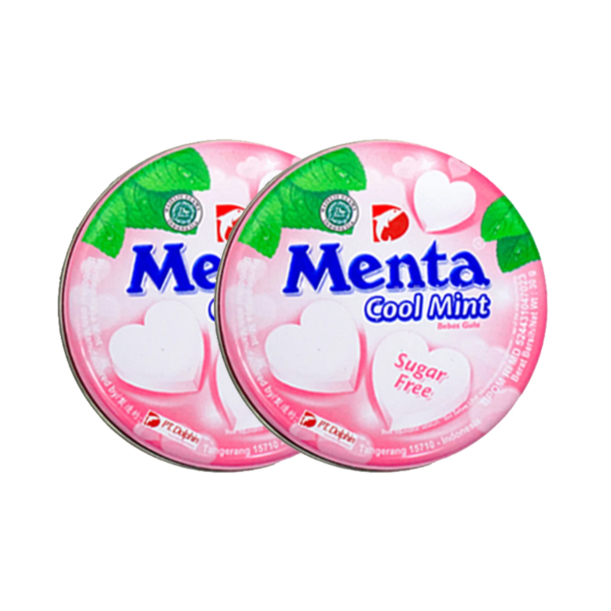 New Arrival 100% Export Oriented Bag OEM Candy Bulk Storage Cool Packing Sweet Candy Menta Can Candy Cool Mint From Indonesia