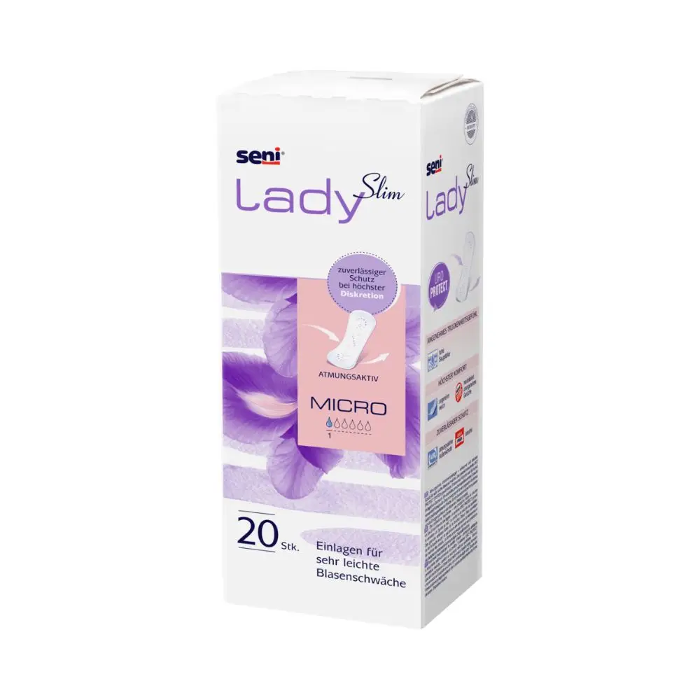 Seni Lady Slim Micro Insert - 20 Pieces Pack (20 Pieces)