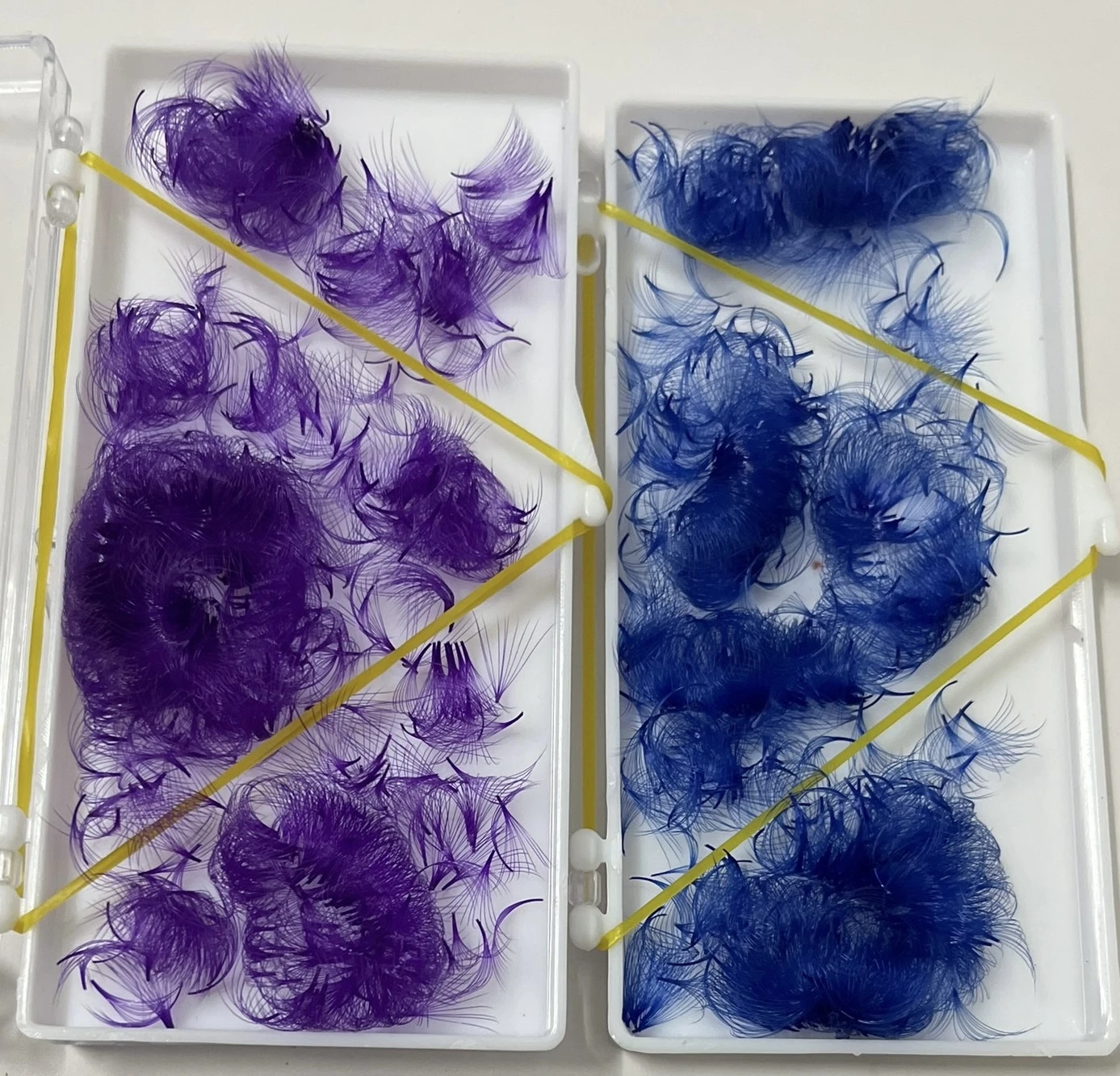 Color Lash Extensions PREMADE Fans 3d-10d Mix Color Length Eyelashes Wholesale Ready Made Fan Korea Manufacturer