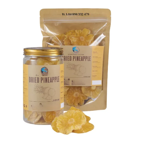 Tropical Dried Fruit - High Quality Vietnamese Soft Dried Pineapple, with Essential Nutritional Content for Health