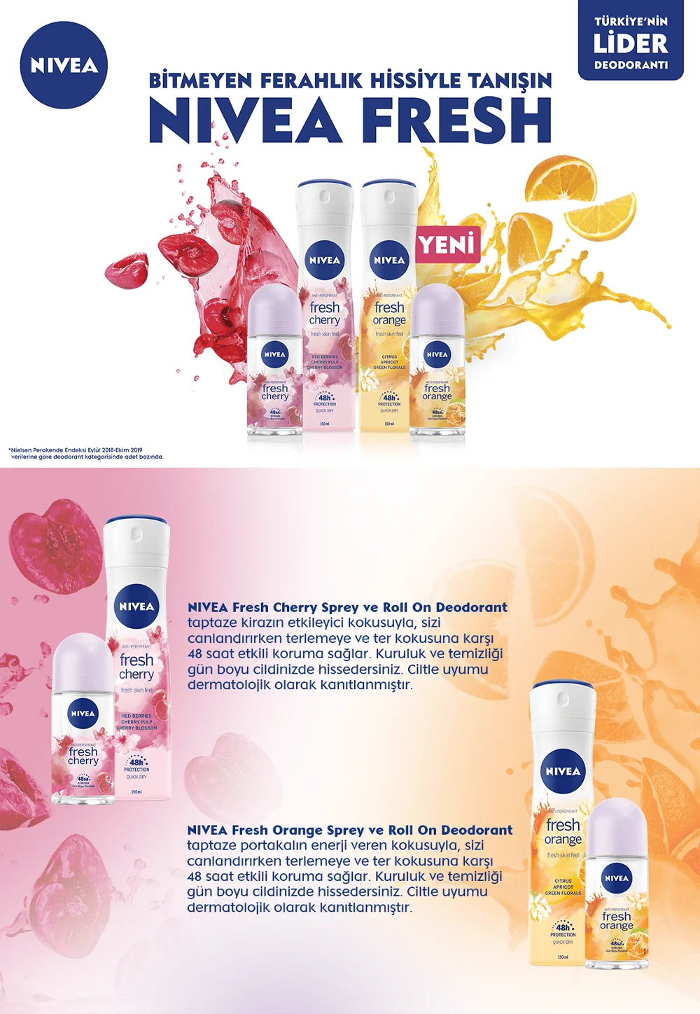 Nivea Fresh Natural WOMEN Deodorant Spray 200 ml
