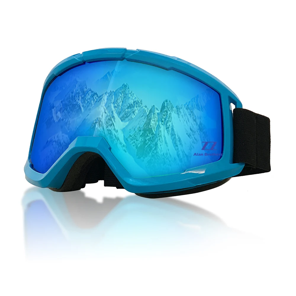 Wide Vision Anti fog Downhill Ski Snow Goggle
