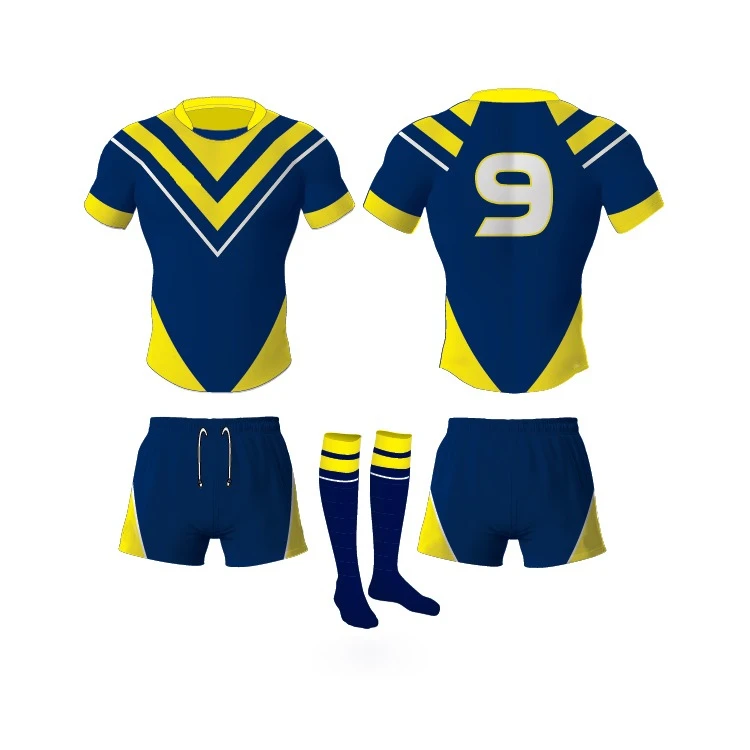 Custom High quality customized unusual vintage training rugby shirts jersey Shorts Sublimation Printing