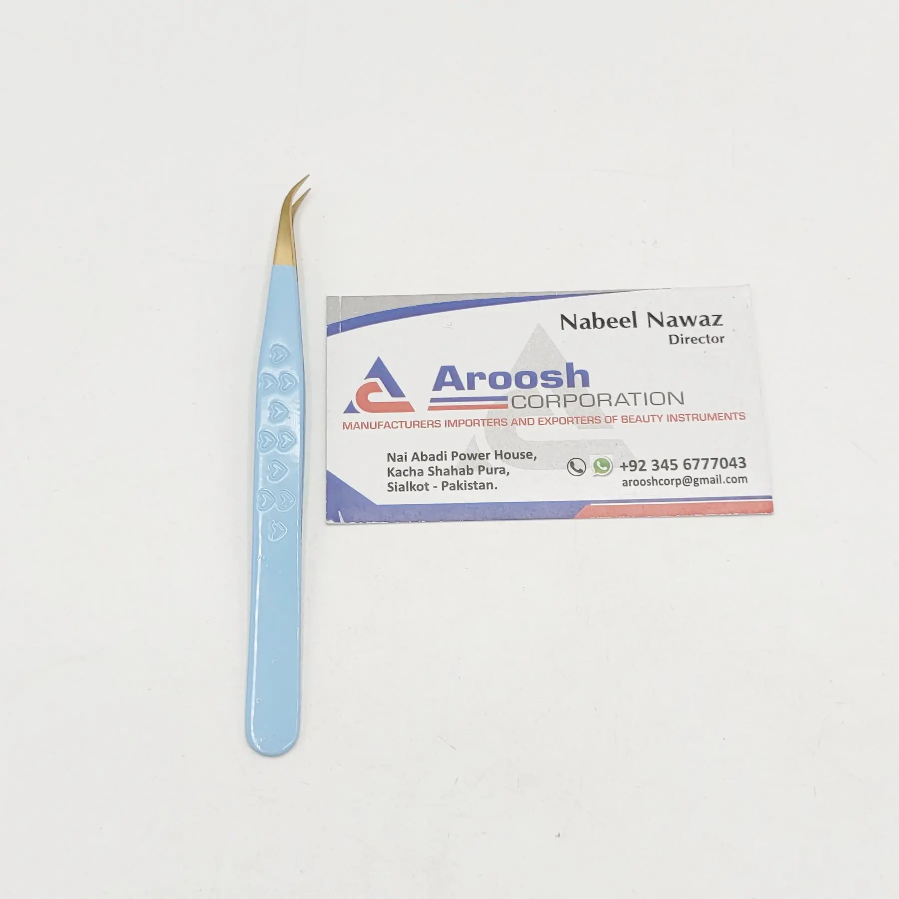 Золотой наконечник детский синий пинцет оптовая продажа высококачественный Пинцет из нержавеющей стали для наращивания ресниц устойчивый