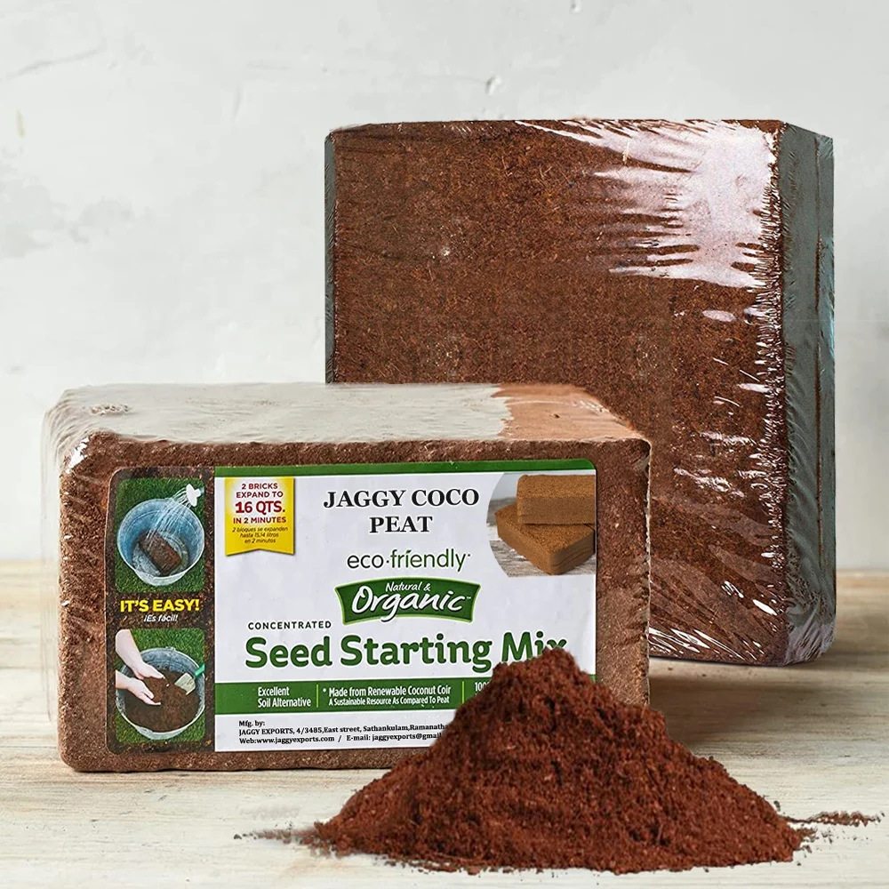 best coco peat moss manufacture for planting young trees coconut pith plugs supporting seedlings