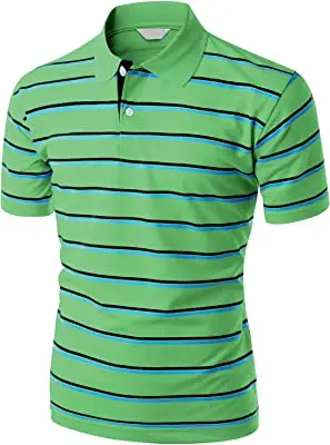 Мужская хлопковая рубашка-поло с вышивкой