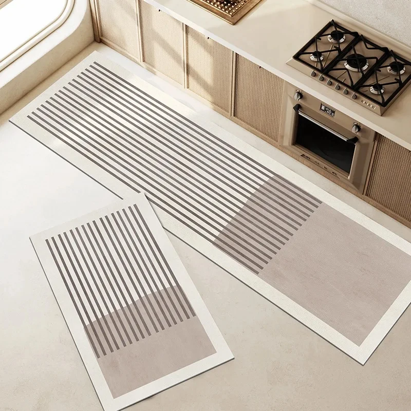 Grid floor mat simple high-end fashion simple comfortable cushion luxury modern carpet