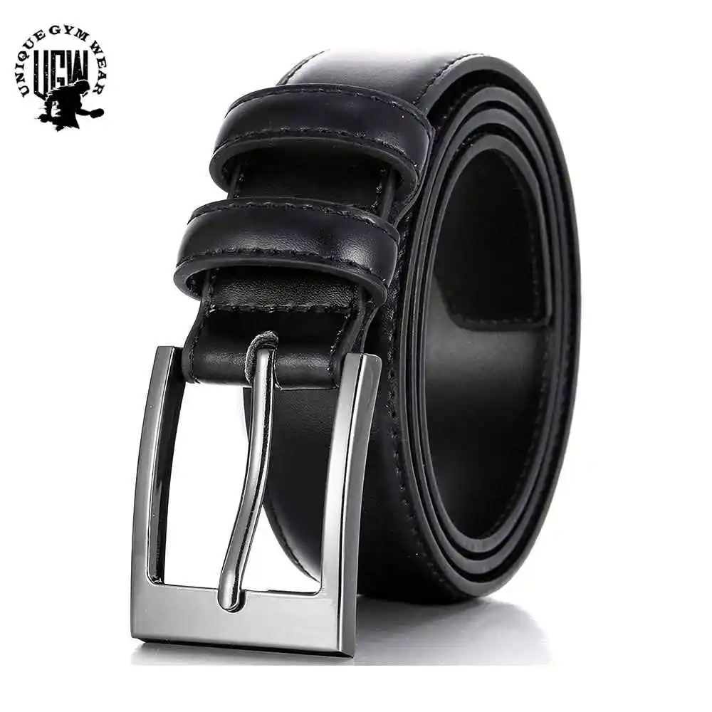 Lqbelt Automatic Buckle Belt Strap Wholesale Belts for Men Stock No Buckle OEM Custom Belts Factory Genuine Leather Black Red