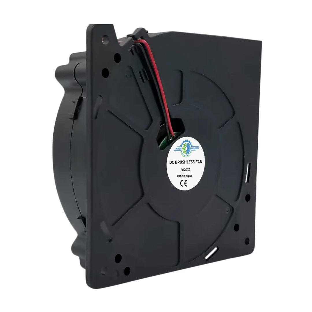 120x120x32mm High Pressure Brushless Centrifugal Silent 12V 24V 48V Blower Fan for Car Seat Inflatable Cabinet DVR