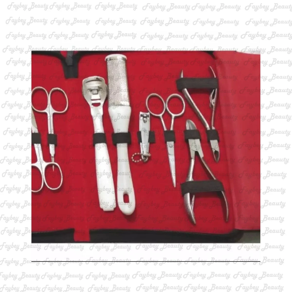 Wholesale professional Manicure Pedicure kit nail salon mini Beauty Use salon Manicure Pedicure kit For Sale