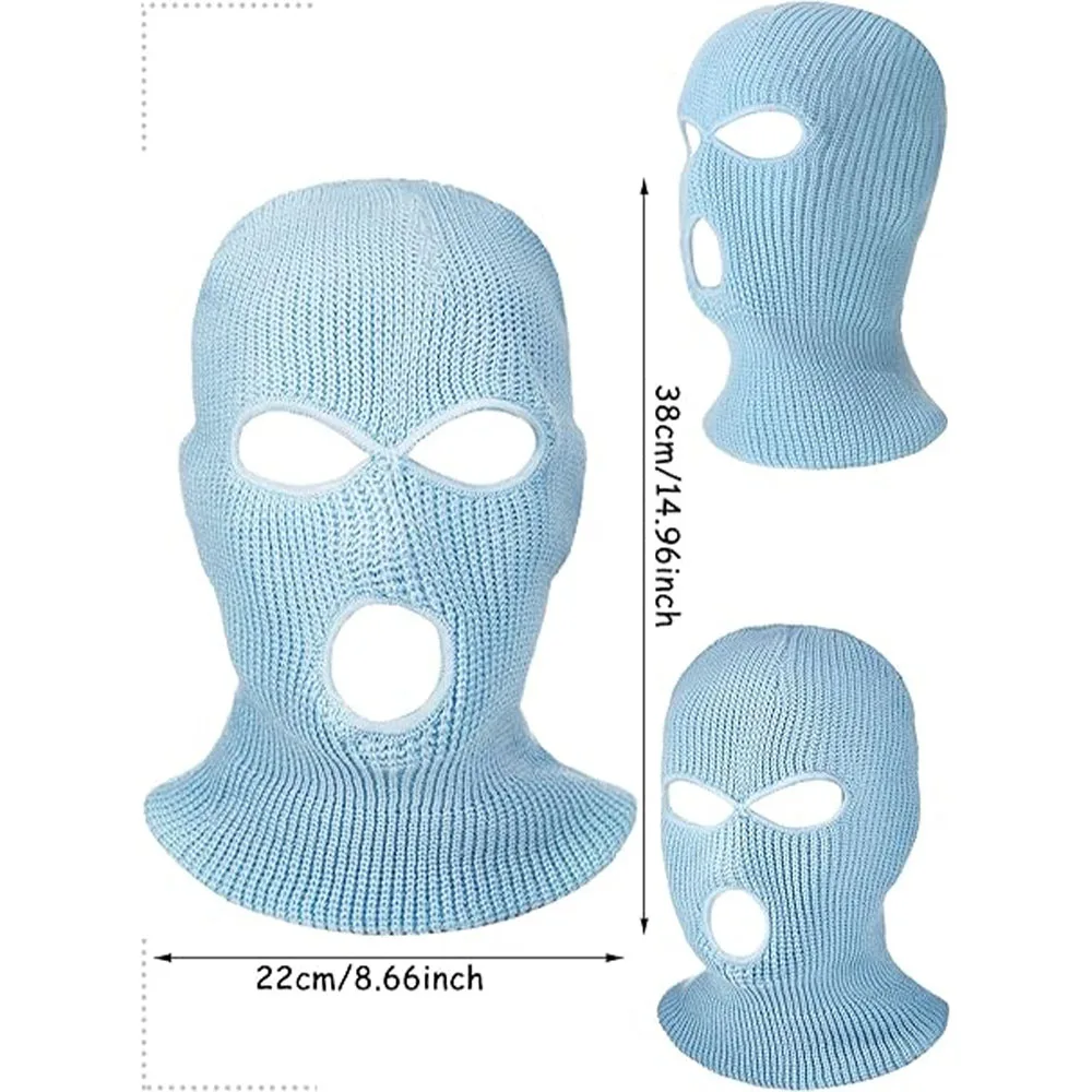 High quality Outdoor Balaclava Ski Mask warm winter 100% acrylic knitted Good Price custom ski snow wear full face mask