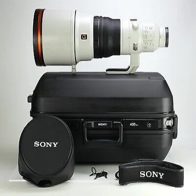 Лидер продаж оригинальный новый FE 400 мм F2.8 GM OSS G Master Объектив F & R колпачки и капот с креплением на футляр