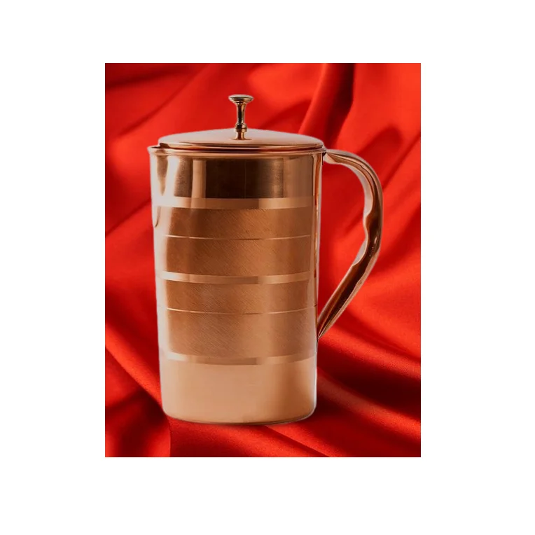 New Antique design copper jug special copper water jug made of pure copper drinkware water jug offer manufacturer from India