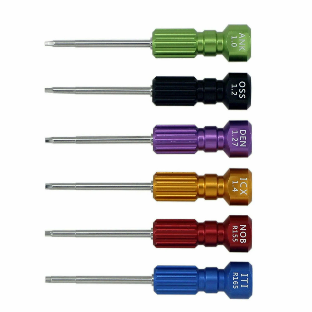 Dental Implant Screw Driver Kit Abutment Implant Set of 6 Drivers CE